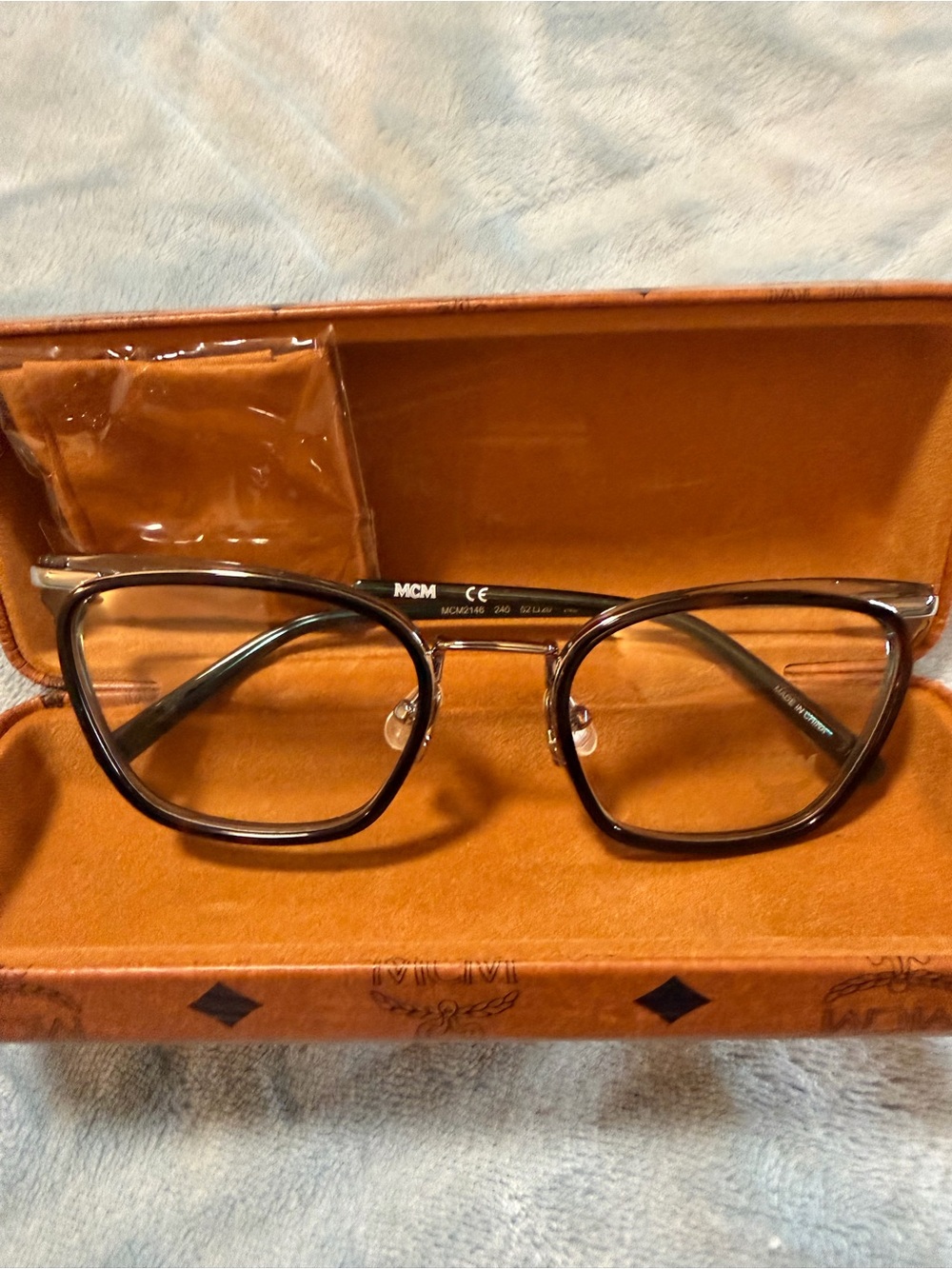 MCM Woman’s Brown Tortoiseshell Optical Glasses Frames NWOT